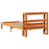 vidaXL Letto senza Materasso Marrone Cera 90x190 cm in Legno di Pino