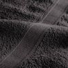 vidaXL Asciugamani Ospiti SOLUND 10 pz Antracite 30x50cm 600gsm