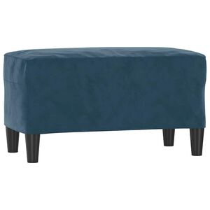 vidaXL Panca Blu 70x35x41 cm in Velluto