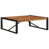 vidaXL Tavolino Salotto 100x100x35 cm Legno Massello di Acacia
