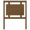 vidaXL Testiera per Letto ambra 80,5x4x100cm in Legno Massello di Pino