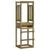 vidaXL Torre da Gioco 53x46,5x169 cm in Legno di Pino Impregnato