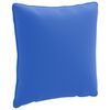 vidaXL Cuscino per Schiena a 1 Pezzo PUTTEN 100% Poliestere Blu Reale