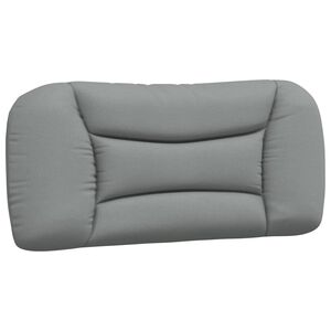 vidaXL Cuscino Testiera Hvar Grigio Chiaro 80 cm in Tessuto