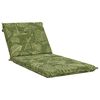 vidaXL Cuscino per Lettino GEMERT 100% Poliestere Design a foglia