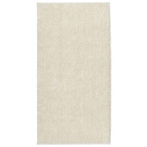 vidaXL Tappeto a Pelo Lucido Lungo ISTAN Effetto Crema 80x150 cm