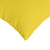 vidaXL Cuscini da Divano 2 pcs Giallo Chiaro 50 x 30 cm Tessuto