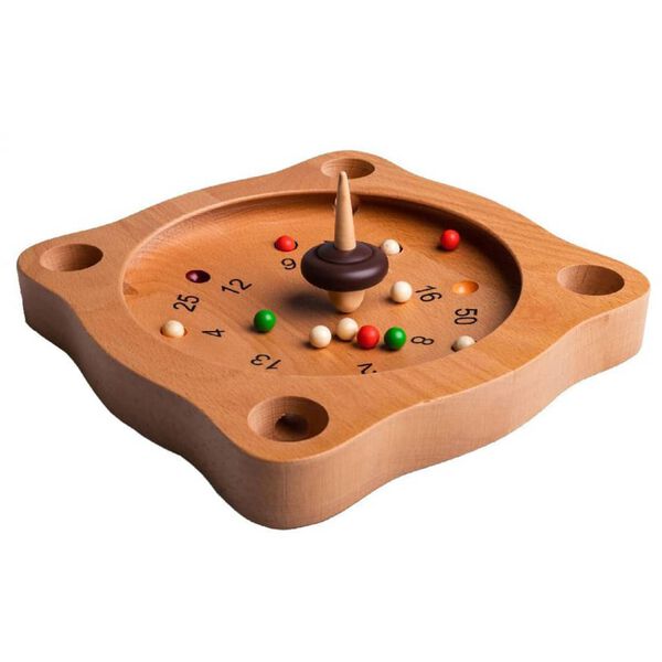 Clown Games Roulette Tirolese in Legno