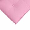 vidaXL Cuscino per Schiena Rosa 120 x 19 x 50 cm Tessuto