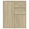 vidaXL Credenza Rovere Sonoma 60x31x70 cm in Legno Multistrato