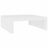 vidaXL Tavolino da Salotto Bianco 100x100x35 cm Truciolato