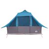 vidaXL Tenda Tipi con tetto Blu 364 x 281 x 257 cm taffet&agrave;