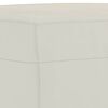 vidaXL Panca crema 100x35x41 cm in Velluto