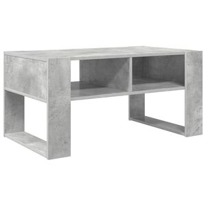 vidaXL Tavolino da salotto Grigio cemento 92 x 53 x 45 cm
