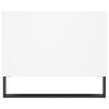 vidaXL Tavolino da Salotto Bianco 90x50x40 cm in Legno Multistrato