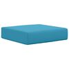 vidaXL Cuscino da Sedia Esterno Blu Reale 40 x 40 x 8 cm