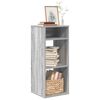 vidaXL Libreria Grigio Sonoma 34x31x80 cm in Legno Multistrato
