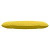vidaXL Cuscino per Schiena Giallo Chiaro 120 x 19 x 50 cm Tessuto