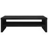 vidaXL Supporto per Monitor Rovere Nero 42x24x13 cm in Truciolato