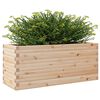 vidaXL Fioriera da Giardino 110x40x46 cm in Legno Massello di Pino