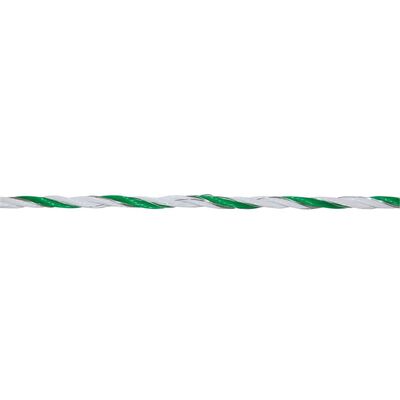 Kerbl Filo per recinzione elettrica Star 400 m bianco e verde 44528