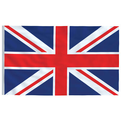 vidaXL Bandiera del Regno Unito 90x150 cm
