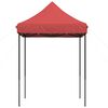 vidaXL Tenda Party Borgogna 200 x 200 x 306 cm Tessuto Oxford