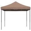 vidaXL Tenda da Festa Pieghevole Pop-Up Marrone 292x292x315 cm