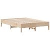 vidaXL Letto senza Materasso 150x200 cm in Legno Massello di Pino