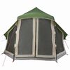 vidaXL Tenda Tipi Familiare con tetto Verde 404 x 370 x 270 cm