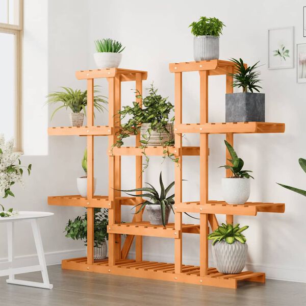 vidaXL Portafiori 110x25x110,5 cm in Legno Massello di Abete