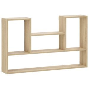 vidaXL Scaffale da parete Rovere Sonoma 100 x 17 x 60 cm