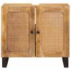 vidaXL Armadio per Lavabo da Bagno Marrone 62 x 33 x 58 cm