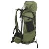 vidaXL Zaino da Trekking Verde Militare 100 L in Tessuto Oxford