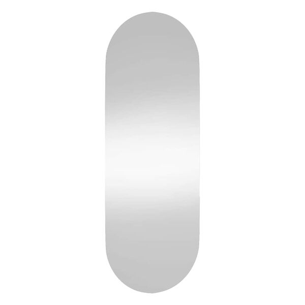 vidaXL Specchio da Parete 15x40 cm Vetro Ovale