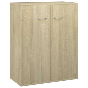 vidaXL Credenza Rovere Sonoma 60x30x75 cm in Legno Multistrato