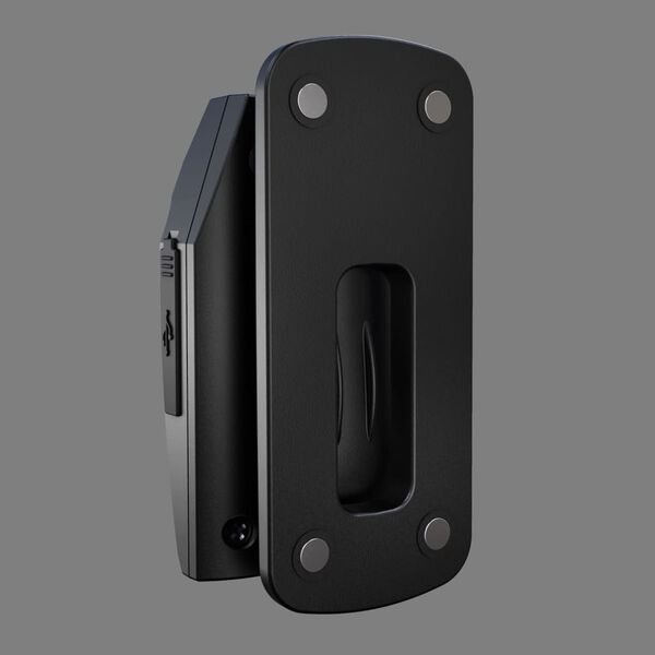 SOLIDLINE Torcia a Pinza Ricaricabile SC2R 100 lm Luce Bianca e Rossa