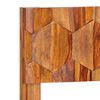 vidaXL Giroletto senza Materasso in Legno Massello 200x200 cm