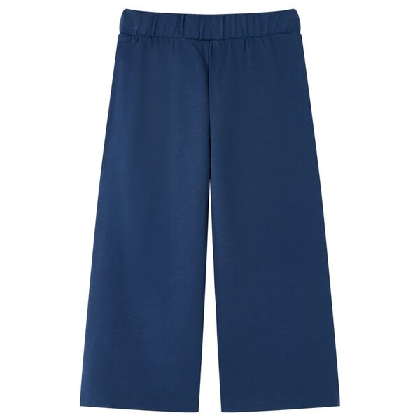 Pantaloni per Bambini a Gamba Larga Blu Marino 92