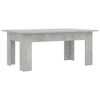 vidaXL Tavolino Salotto Grigio Cemento 100x60x42 cm Legno Multistrato