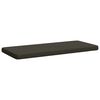vidaXL Cuscino per Panchina a 1 Pezzo VUGHT 100% Poliestere Antracite