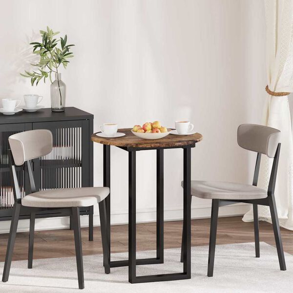 vidaXL Piano del tavolo Legno vecchio 60 x 60 x 1,5 cm