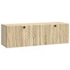 vidaXL Mobile Porta TV da Muro Rovere Sonoma 98 x 31 x 30 cm
