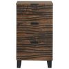 vidaXL Credenza Marrone 40 x 33 x 75 cm legno massello di mango