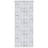 vidaXL Tenda a Rullo per Doccia 100x240 cm Quadrati
