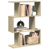 vidaXL Libreria Divisorio 3 Ripiani Sonoma 70x24x97 cm in Truciolato