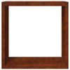 vidaXL Rack per Legna da Ardere 100x40x100 cm in Acciaio Corten