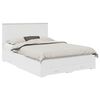 vidaXL Struttura del letto Bianco 140 x 200 cm Legno ingegnerizzato