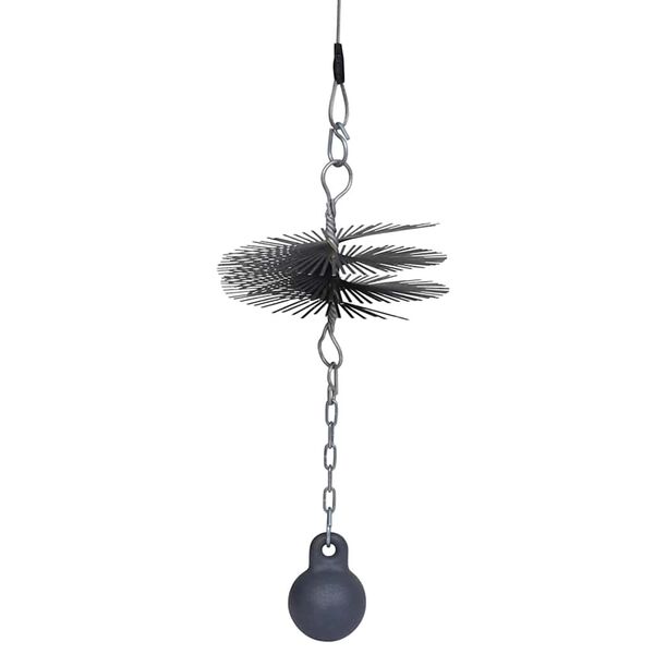 Spazzola Rotonda per Canna Fumaria Diametro 20 cm