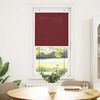 vidaXL Tenda Plissettata Rosso Bordeaux 65x150 cm Larghezza Tessuto